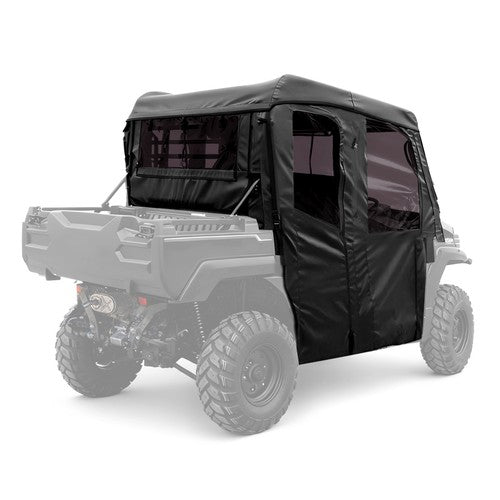 Soft Doors Cab Enclosure for Kawasaki Mule PRO FXT DXT 15-24 Roof Rear Window