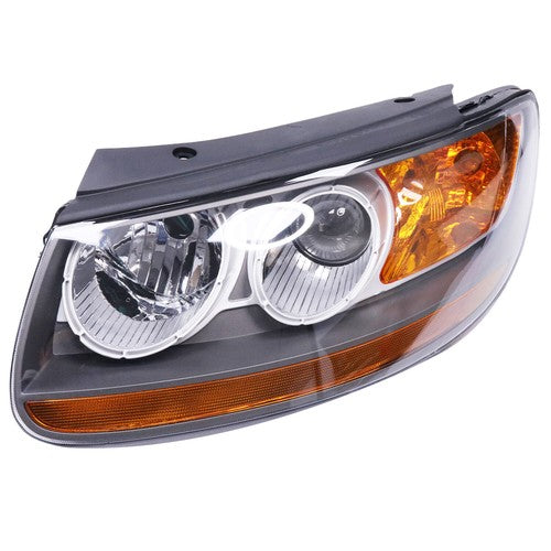 DURAFORCE Headlight Set for 07-09 Hyundai Santa Fe with 2-Plug-In Connector Left and Right