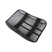 DURAFORCE For Honda Pilot 23-24 Black Leather/White Thread Center Console Armrest Gloves