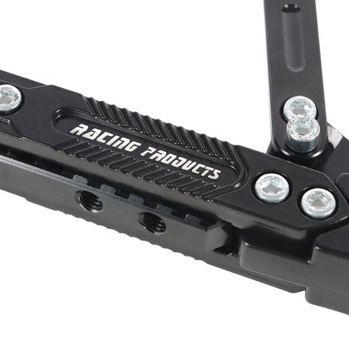 DURAFORCE Motorcycle CNC Aluminum Alloy Kickstand Foot Side Support Kick Stand Adjustable