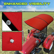 DURAFORCE Red Canopy For 52" X 52" Equipped Tractors & Mowers W/ 2" x 2" or 2" x 3" ROPS