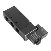DURAFORCE 1/2" Inch 5 Way Pneumatic Directional Control Electric Solenoid Valve 110V AC