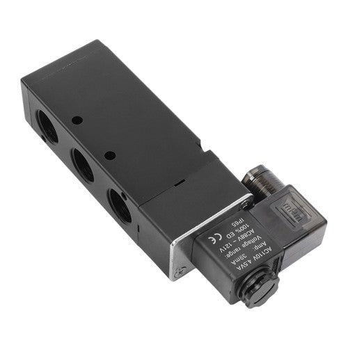 DURAFORCE 1/2" Inch 5 Way Pneumatic Directional Control Electric Solenoid Valve 110V AC