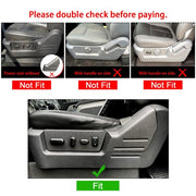 DURAFORCE For 2009-2014 Ford F150 Driver Left Seat Cover Bezel Trim Panel Black 09 10 11