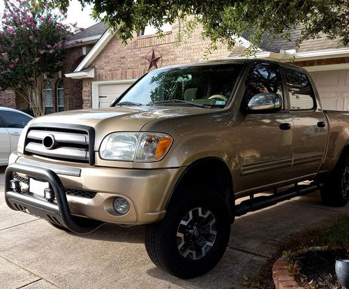For Toyota Sequoia 2001 2007 1999 2006 Tundra Bumper Guard Push Bull Bar in Black