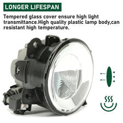 DURAFORCE Front Left Side Fog Light Bumper Mounted Lamp For Infiniti Q50 QX60 QX80 14-20