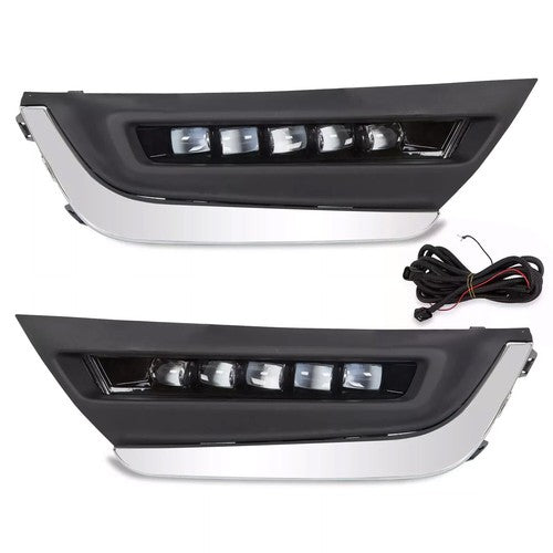 LED DRL Daytime Running Fog Lamp for Honda CRV CR-V 2017-2019