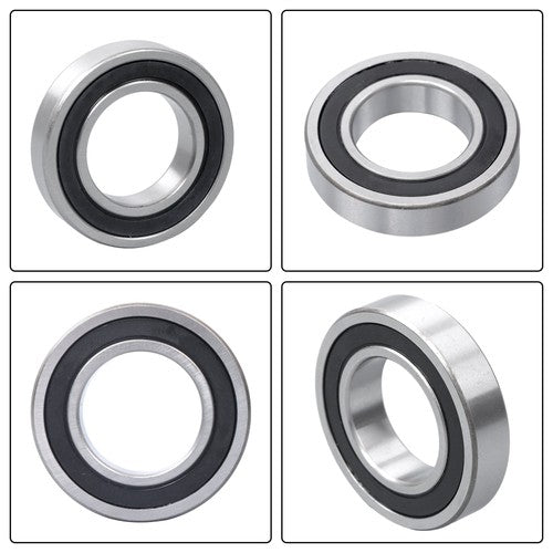 DURAFORCE 10×R20-2RS Bearing 1-1/4×2-1/4×1/2" Double Rubber Seals Deep Groove Ball Bearing