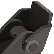 DURAFORCE Set of Weld-on Steel Dump Truck Trailer Hinge Work On Any 2" Rectangular Tube