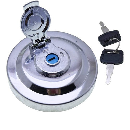 DURAFORCE Fuel Tank Cap W/Keys 4361638 For Hitachi EX120-5 EX200-3 EX230H-5 Isuzu 4HK1
