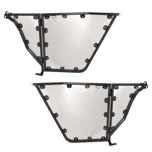DURAFORCE Silvery Aluminium+Steel Powder Coated Full Door For Kawasaki Teryx 750 08-13