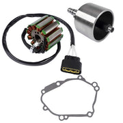 DURAFORCE Engine Stator Coil Magneto Rotor Assy w/ Flywheel Gasket for Yamaha YZF R1 04-08