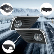 DURAFORCE Fog Lamps Assembly Passenger+Driver For 16-18 Nissan Altima 622569HS0B Front