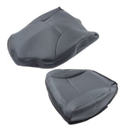 DURAFORCE Black Driver Bottom & Top Seat Cover For Dodge Ram 1500 2500 3500 SLT 1998-2002