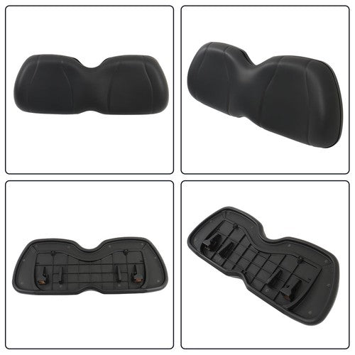 DURAFORCE For Club Car Precedent 2004-2011 Front Seat Cushion+Backrest Golf Cart Black NEW