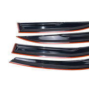 DURAFORCE For 2004-2008 Acura TSX Sedan Window Visor Vent Shade Sun Rain Guards Deflectors