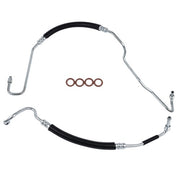 DURAFORCE 2pcs Power Steering Pressure Line Hoses for Chevy Silverado GMC Sierra 6.6L V8