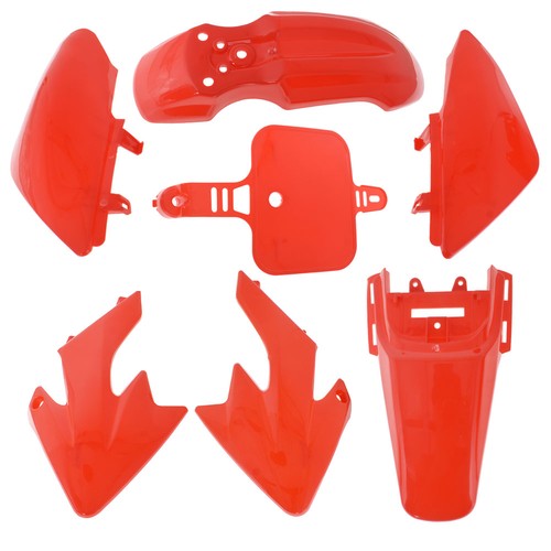DURAFORCE Red Plastic Fender Fairing Kit For Honda XR50 SDG CRF50 SSR107 125 Dirt Bike