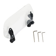 DURAFORCE New Moto Windshield Extension Universal Adjustable Clip-on Windscreen Extender