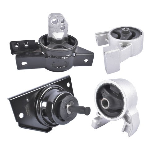DURAFORCE Engine Motor & Trans Mount Set 4Pcs for Hyundai Accent Kia Rio L4 1.6L 2006-2011