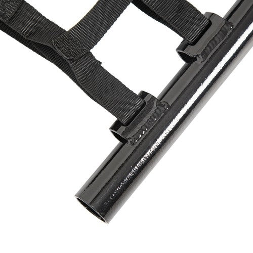 DURAFORCE Aluminum Nerf Bars Black bar Black nets For Honda TRX 250EX 250X Pair set 01-24