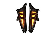 DURAFORCE LED Fog Lights DRL Turn Signal Light Pair LH + RH for Toyota CHR C-HR 2016-2019
