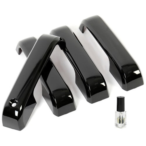 Glossy Black Door Handle Cover for Ford F150 2015-2020 F250 F350 Crew Cab 2017-2022