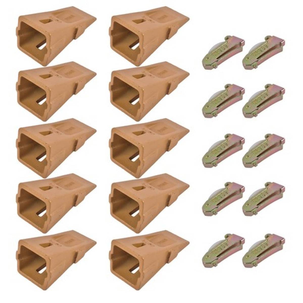 X290 Sharp Bucket Teeth/Tooth with K290S Flexpins Fit for Mini Excavat ...