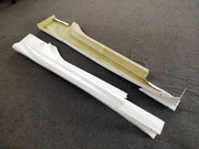 DURAFORCE FRP Unpainted Side Skirts Rocker Panel Left+Right For 2009-2020 Nissan 370Z Z34
