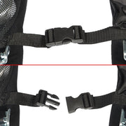 DURAFORCE 4 Pack ATV Seat Belt Harness 4 Point 2" Padded Black For Polaris RZR XP S 4 1000