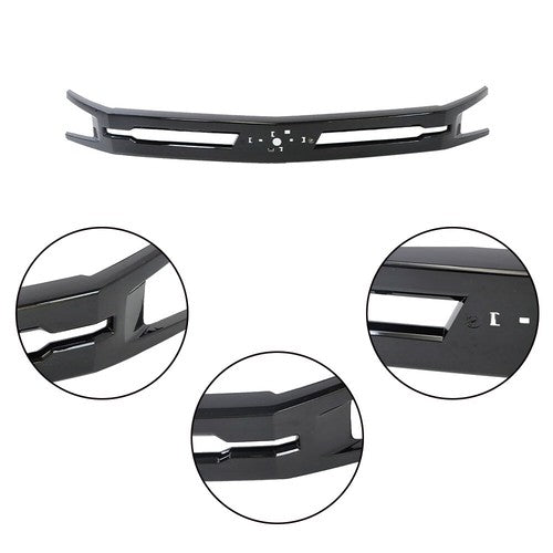 DURAFORCE Fit For Chevrolet Silverado 1500 2019-2022 Black Center Front Replacemen Grille