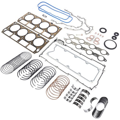 DURAFORCE Engine Rebuild Re-Ring Kit for 99-17 GM Chevrolet GMC Gen III 4.8L 5.3L 12558178