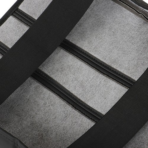 DURAFORCE For Honda Pilot 23-24 Black Leather/White Thread Center Console Armrest Gloves