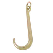 DURAFORCE 1 x J Hook Grade G70 Towing Hooks 15 Inch Roll Back Clevis 5400 Lbs Load Limit