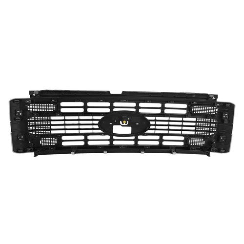 DURAFORCE For Ford F250 2023 2024 Super Duty XL/XLT Black Plastic Grille Front Upper New