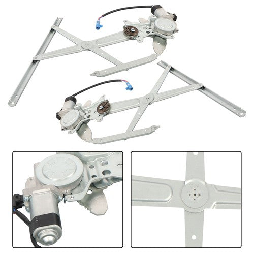 DURAFORCE Power Window regulator w/Motor FL&FR For Toyota Tundra 2000-2006 748-502 748-503