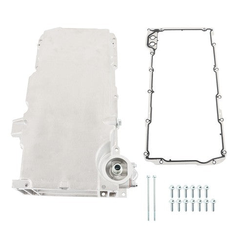 DURAFORCE For Chevy Corvette Base Convertible 2-Door 6.0L 6.2L 2005-2013 Silver Oil Pan