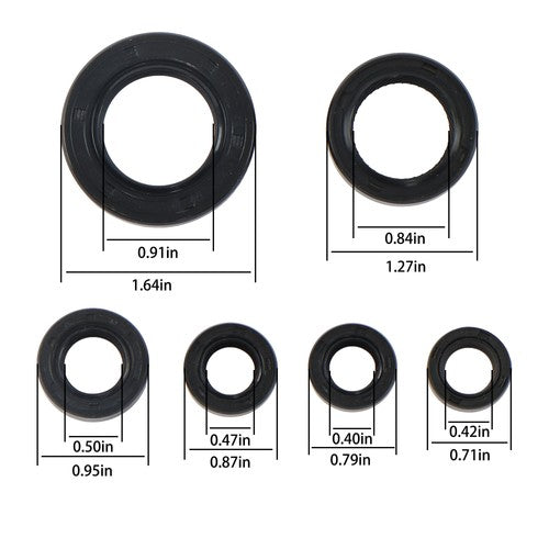 DURAFORCE Overhaul pad+oil seal 808867 2000-2006 For Honda TRX 350TE Rancher ES TRX 350