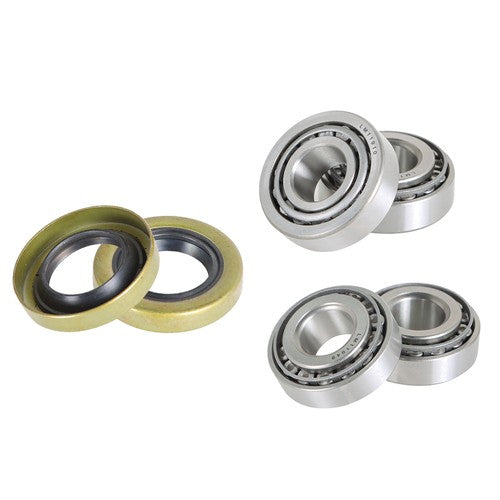 DURAFORCE For Club Car 1982-2002 DS Golf Cart Gas&Elec 2 Set Front Wheel Bearings+Seal Kit