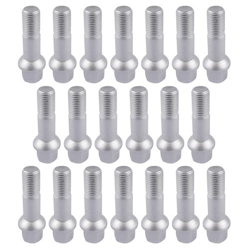 DURAFORCE 20PCS Wheel Lug Bolts Nuts for Mercedes ML550 S500 CL500 GL450 G500 0009905307