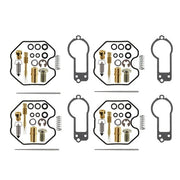 DURAFORCE Fit For Honda 1977-1978 CB750F / 1978 CB750K 4 Pcs Carburetor Rebuild Kit New