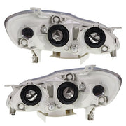 DURAFORCE HeadLamps Headlights Fit For Toyota Corolla 2003-2008 Pair Left+Right Side