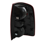 DURAFORCE Tail Light Lamp Black Housing Halogen For Dodge Ram 2500 2019-2022 Driver
