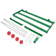DURAFORCE Yard Lawn Leveling Tool 4 Ft Drag Harrow W/Chaic For ATV/UTV Tractor