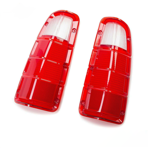 DURAFORCE Tail Light Lens Only Pair for Dodge Truck Plymouth Power Wagon 1972-1980