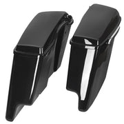 DURAFORCE 5" Stretched Hard Saddlebags For Harley Electra Road Street Glide Dyna 1993-2013