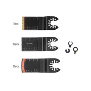 DURAFORCE Universal Multi Tool Blades Titanium & HCS Oscillating Saw Blades Set of 105