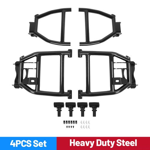 4PCS Steel Rear A Arms for Polaris Ranger XP 570 900 2013 2014 2015 2016 2017 2018 2019 Crew