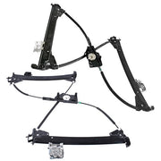 DURAFORCE 2Pcs Front Driver & Passenger Side Window Regulators for Tesla Model S 2012-2020