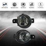 DURAFORCE Fog lamp assembly Clear Lens Front Bumper For Nissan Pathfinder 13-16 LH+RH